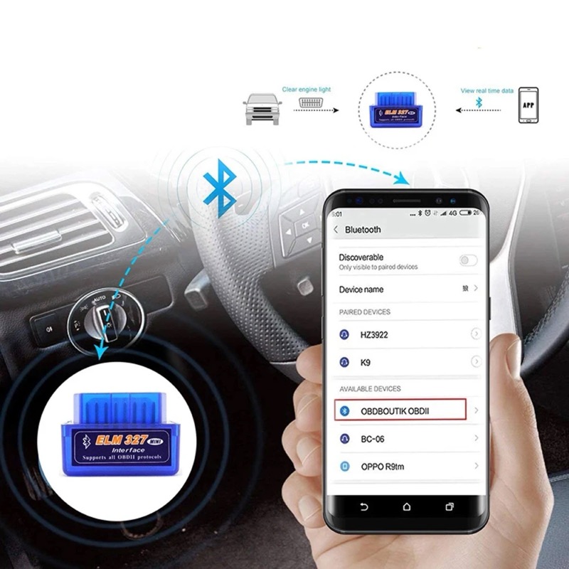 Bluetooth OBD2 Scanner
