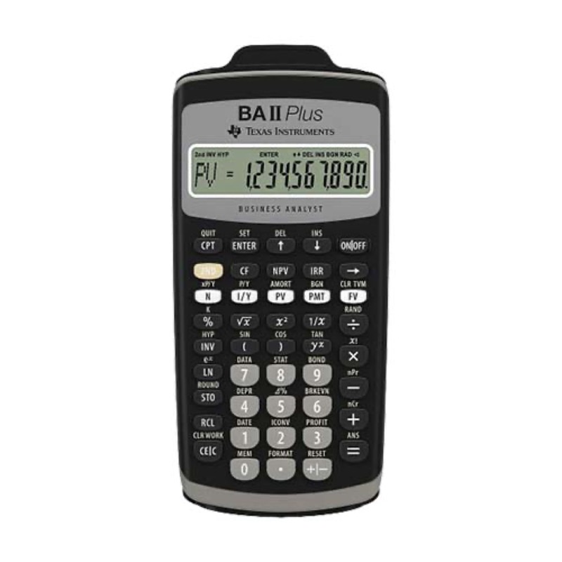 Texas BA II Plus Financial Calculator